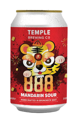 Temple Brewing 888 Mandarin Sour 2022