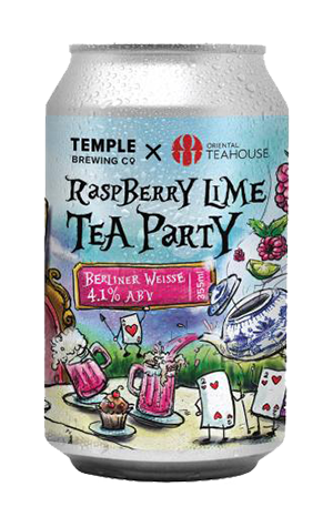 Temple Brewing Raspberry Lime Tea Party