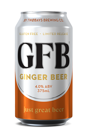 TWØBAYS Brewing GFB Ginger Beer
