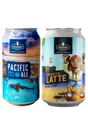 Jervis Bay World Ocean Day Pacific Ale & Hypester Latte