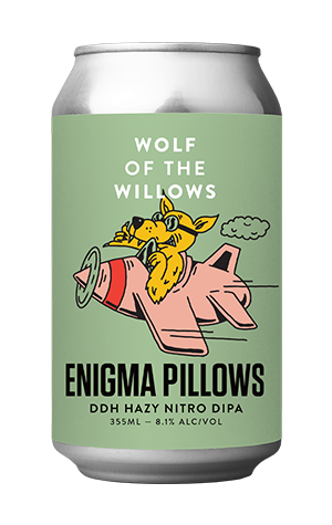 Wolf of the Willows Enigma Pillows