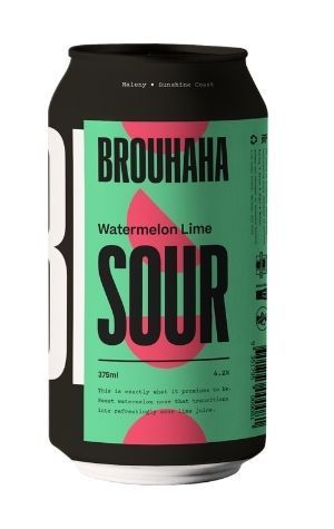 Brouhaha Watermelon & Lime Sour