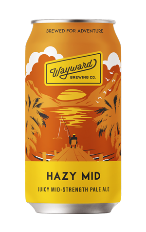 Wayward Brewing Hazy Mid