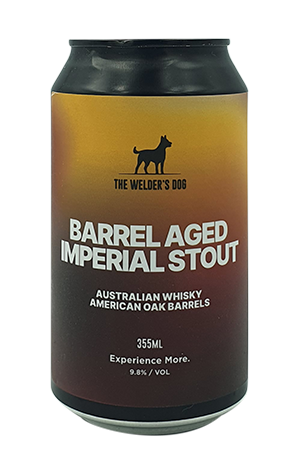 The Welder's Dog Barrel Aged Imperial Stout
