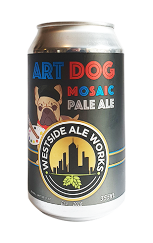 Westside Ale Works Art Dog Mosaic Pale