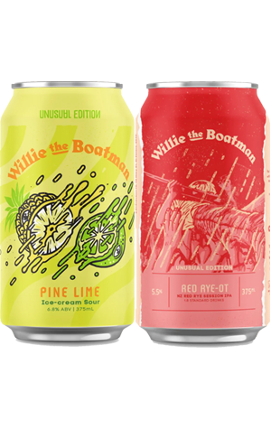 Willie the Boatman Pine Lime & Red Rye-ot