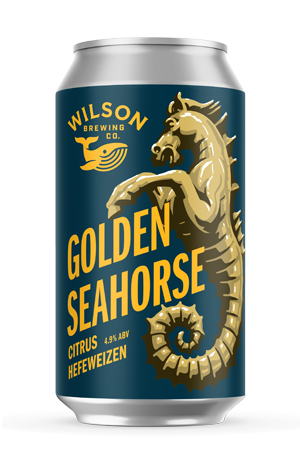 Wilson Brewing Golden Seahorse