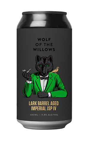 Wolf of the Willows Lark Barrel Aged Imperial JSP IV