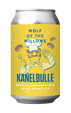 Wolf of the Willows & Mörk Chocolate Kanelbulle