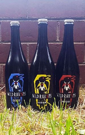 3 Ravens Wild Ravens Golden Sour & Riesling Spinoff & Rustic Ale