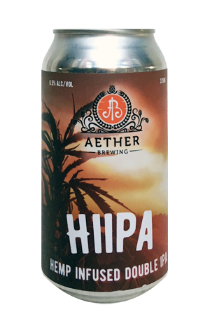 Aether Brewing & Bloodhound Bar Hemp Double IPA