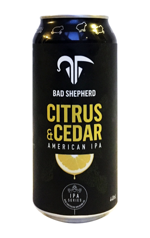 Bad Shepherd Citrus & Cedar American IPA