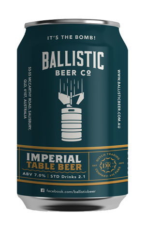Ballistic & The Dutch Trading Co Imperial Table Beer