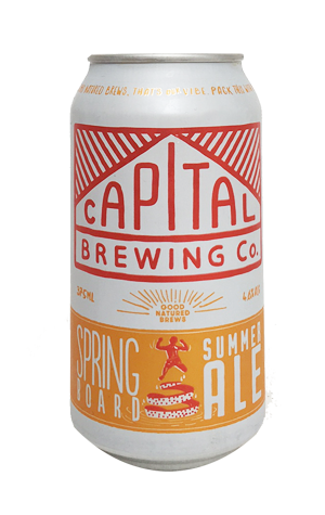 Capital Brewing Co Springboard Summer Ale