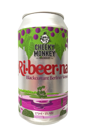 Cheeky Monkey Ri-beer-na Blackcurrant Berliner Weisse