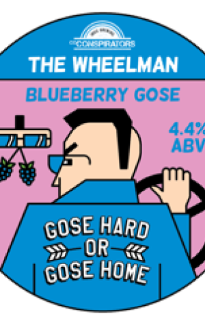 CoConspirators Brewing The Wheelman Blueberry Gose