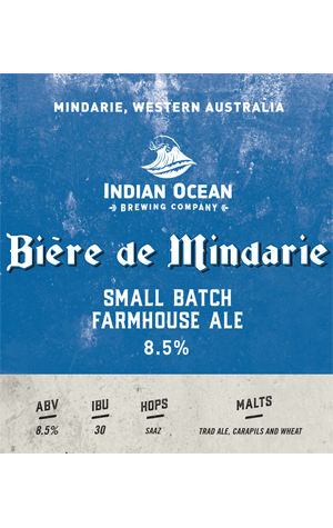 Indian Ocean Bière de Mindarie