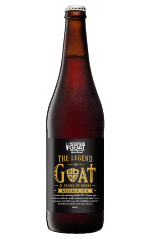 Mountain Goat Legend Of The Goat Double IPA