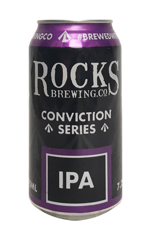 Rocks Brewing Conviction IPA – RETIRED