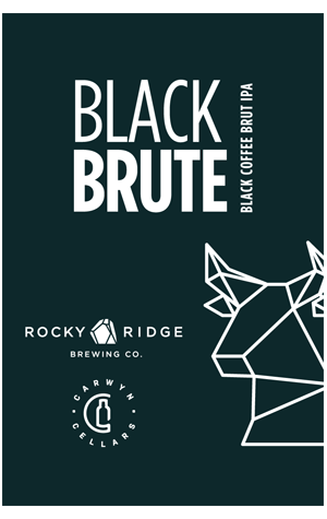 Rocky Ridge & Carwyn Cellars Black Brute IPA
