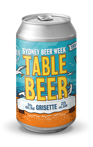 Australian Brewery & Sydney Beer Week 2018 Festival Beer – Table Beer