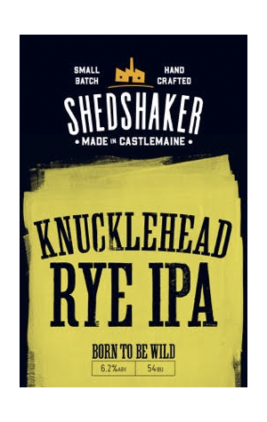 Shedshaker Brewing Knucklehead Rye IPA