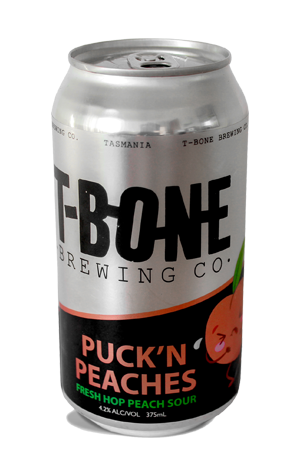 T-Bone Brewing Puck 'N Peaches