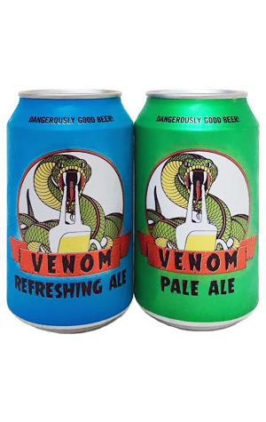 Venom Beer Refreshing Ale & Pale Ale (Cans)