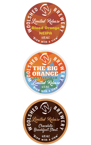 Woolshed Brewery Blood Orange NEIPA & The Big Orange & Chocolate Breakfast Stout – RETIRED