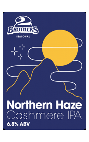2 Brothers & Great Northern Hotel Northern Haze Cashmere IPA