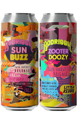 Bodriggy Brewing Twin Harvest: Sun Buzz & Zooter Doozy
