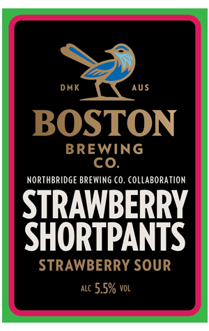 Boston Brewing & Beerland Strawberry Shortpants