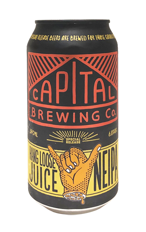 Capital Brewing Hang Loose Juice Blood Orange NEIPA