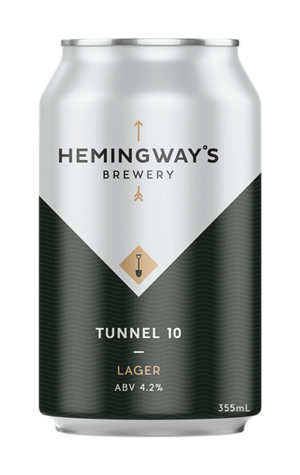 Hemingway's Brewery Tunnel 10 Lager