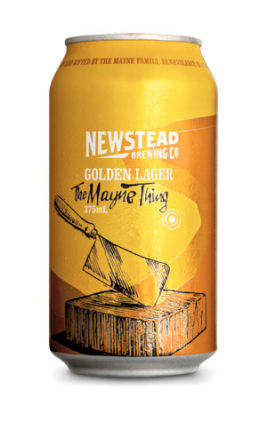 Newstead Brewing The Mayne Thing Golden Lager (RETIRED)
