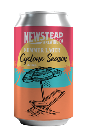 Newstead Brewing Cyclone Season Summer Lager (2018/19)