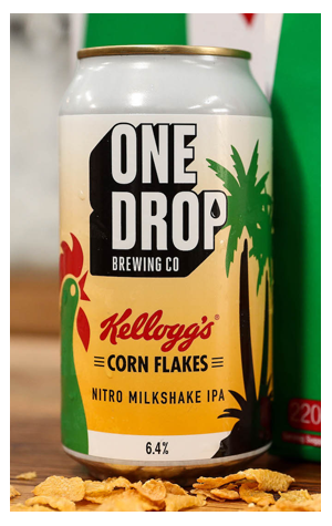 One Drop Kellogg's Cornflakes Nitro Milkshake IPA