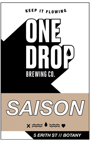 One Drop Brewing Saison