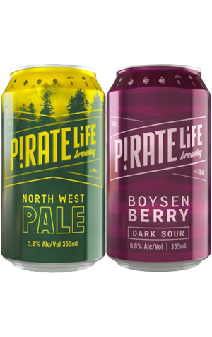 Pirate Life Boysenberry Dark Sour & NW Pale (Dan Murphy's exclusives)