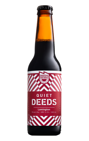 Quiet Deeds Lamington Ale