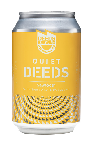 Quiet Deeds Sawtooth Pineapple Kettle Sour