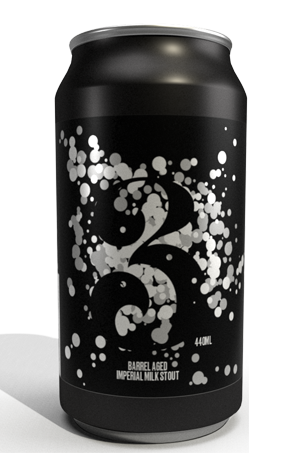 3 Ravens & Brouhaha Barrel-Aged Imperial Milk Stout