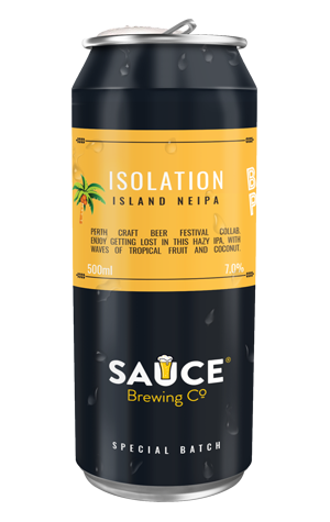 Sauce & Bar Pop Isolation Island NEIPA