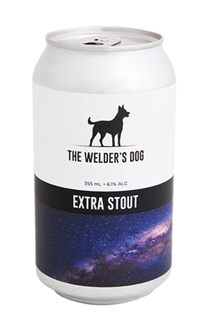 The Welder's Dog Extra Stout