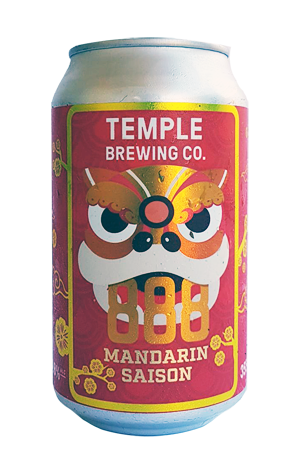 Temple Brewing 888 Mandarin Saison