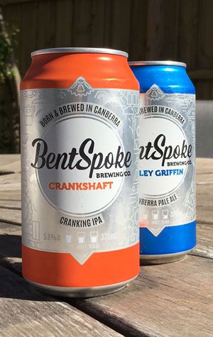BentSpoke Brewing Co Cans