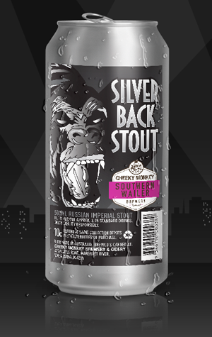 Cheeky Monkey Silverback Stout (cans)