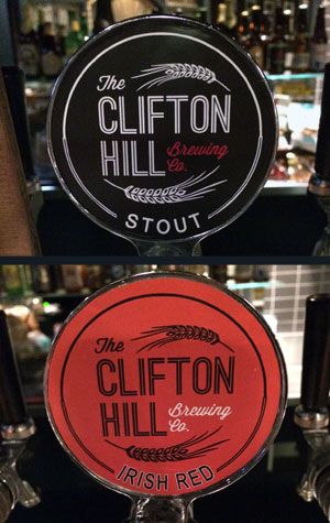 Clifton Hill Brewpub Stout & Irish Red