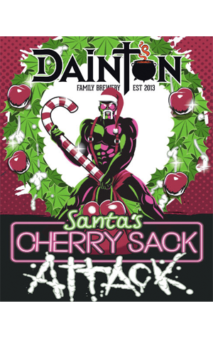 Dainton Family Brewery Santa's Cherry Sack Attack