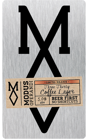 Modus Operandi 3.30 Coffee Lager